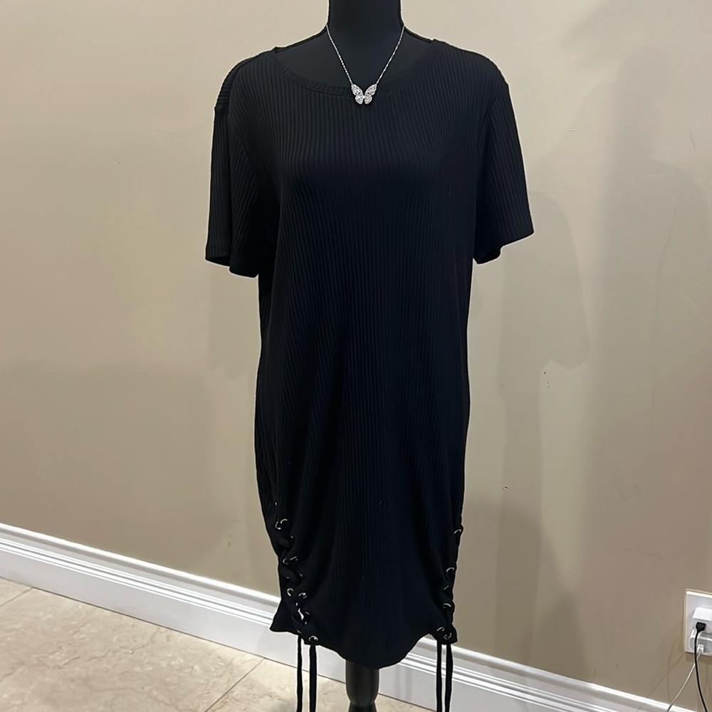 Forever, 21+ black dress ribbed